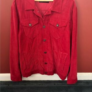 Sean John Red Corduroy Men's Jacket